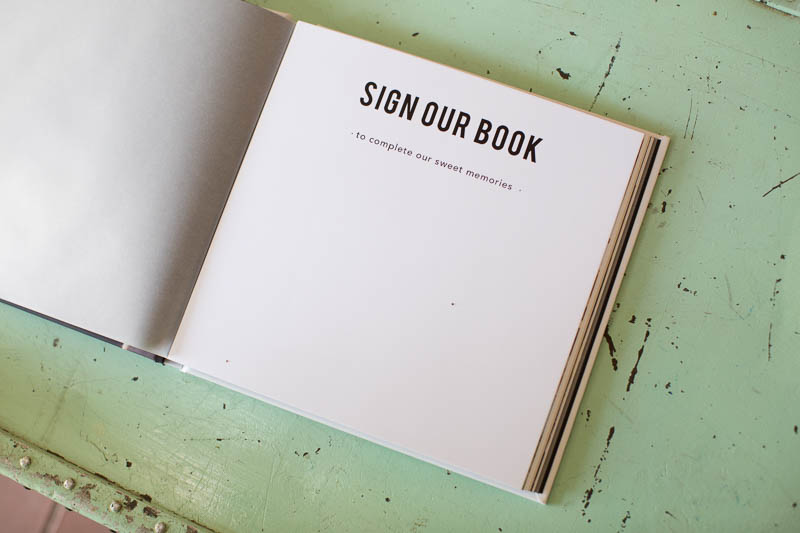A New Spin on Your Guest Sign In Book