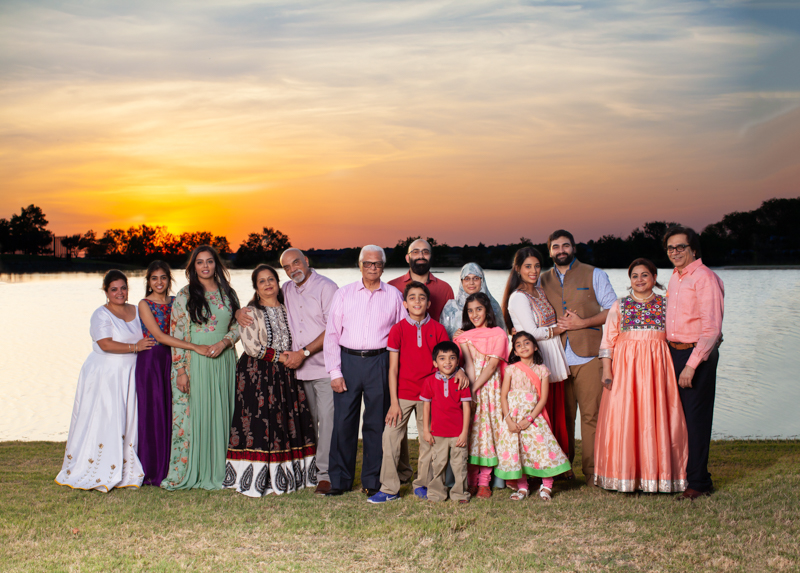 extended family reunion portraits frisco texas 