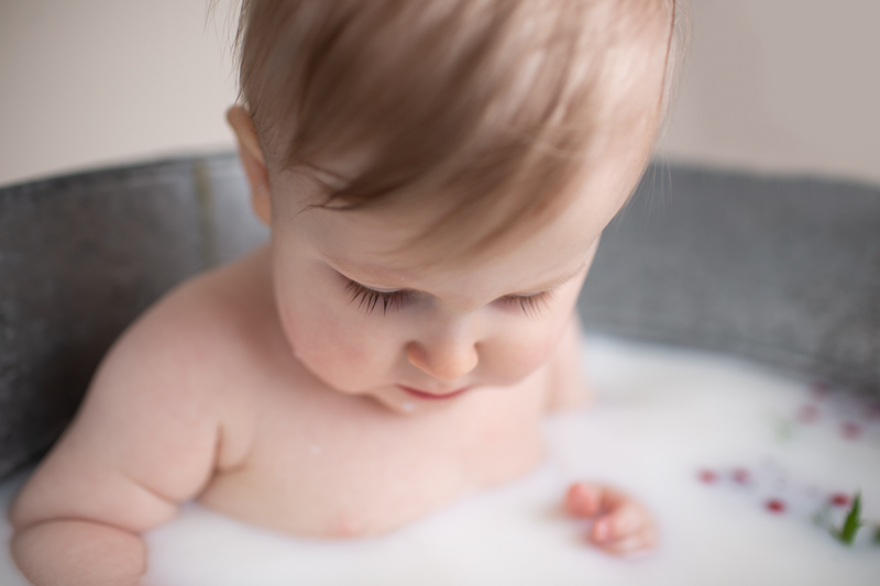 twin milk bath dallas baby photography 