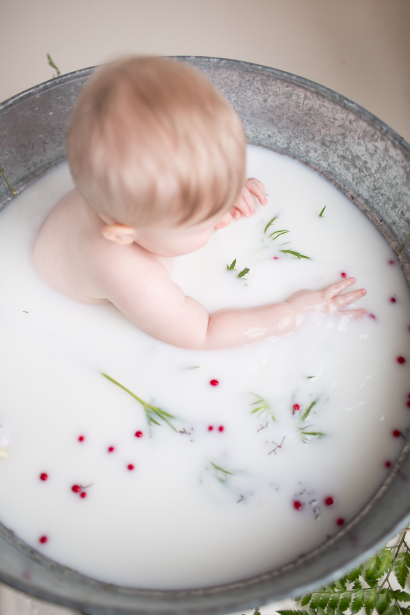 twin milk bath dallas baby photography 