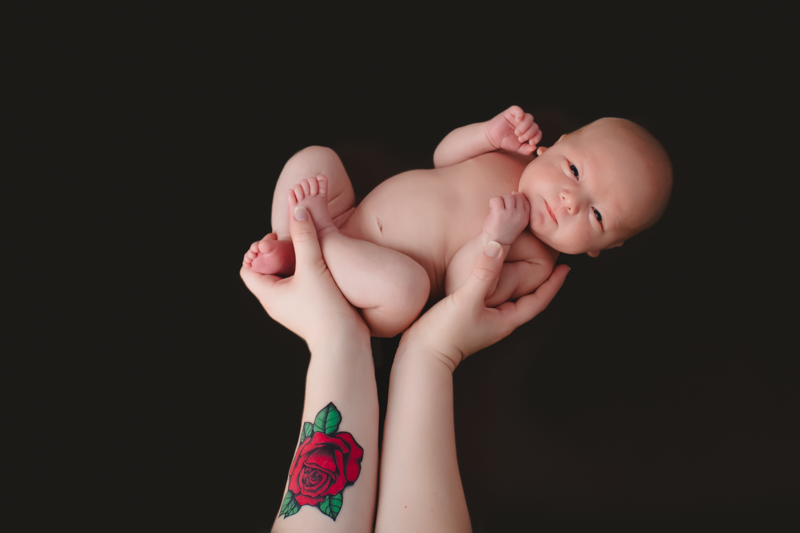 dallas newborn photographer tattoo