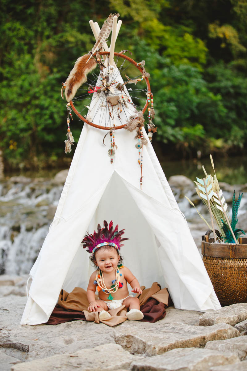 american indian baby