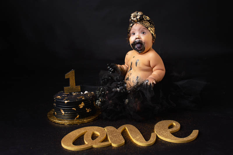 cake smash dallas photographer down syndrome 