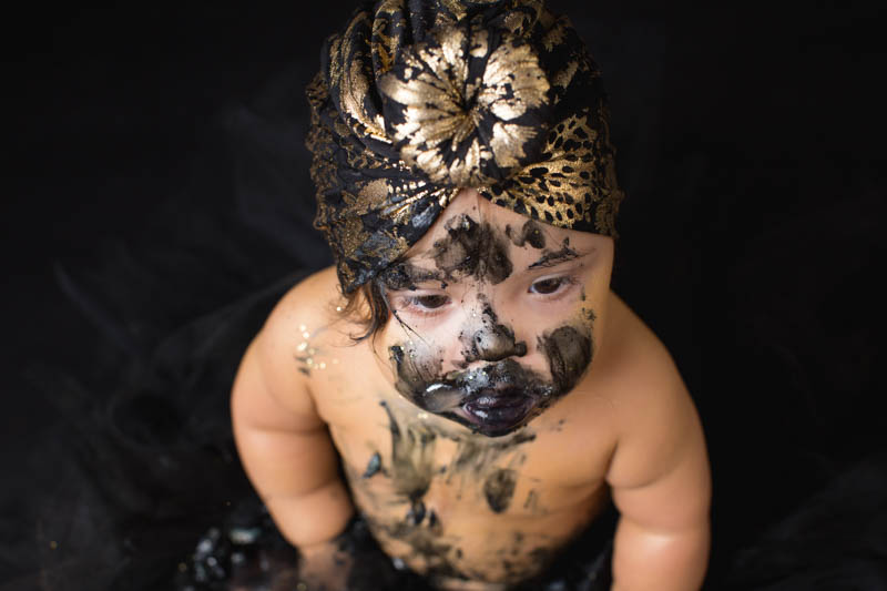 cake smash dallas photographer down syndrome 