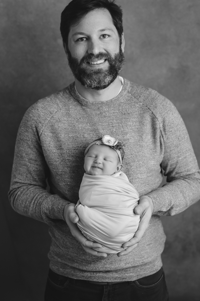 dallas texas newborn photography studio dad