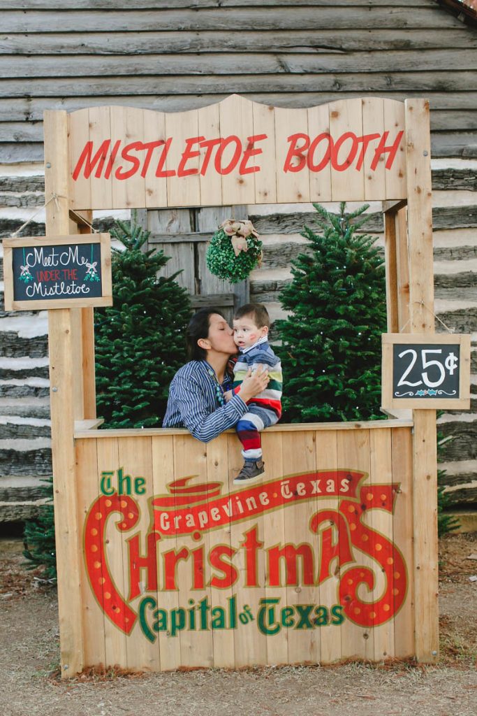 christmas grapevine family photography