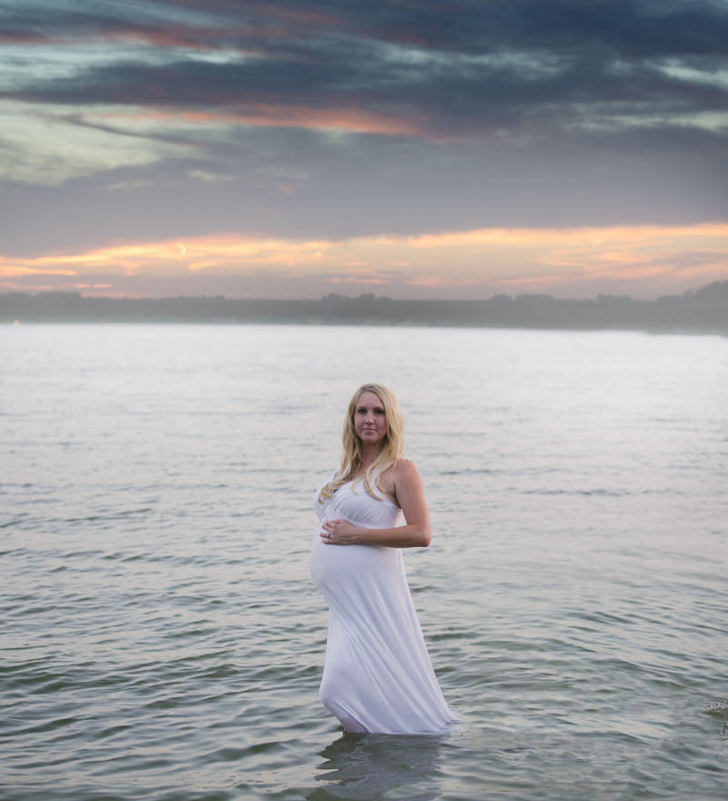 Jessica Sunset Maternity on White Rock Lake