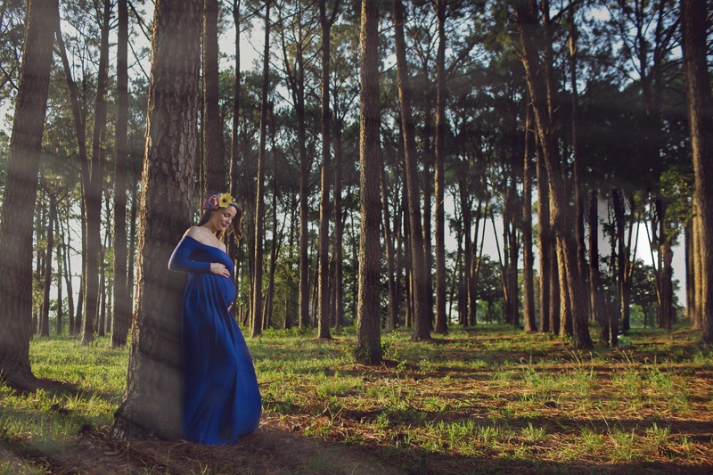 Anay Maternity Forest Session | Dallas Maternity Photographer