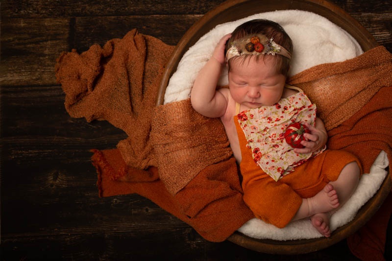 fall newborn photography dallas texas