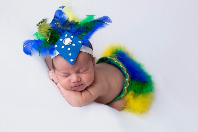 best dallas newborn photographer carnival baby