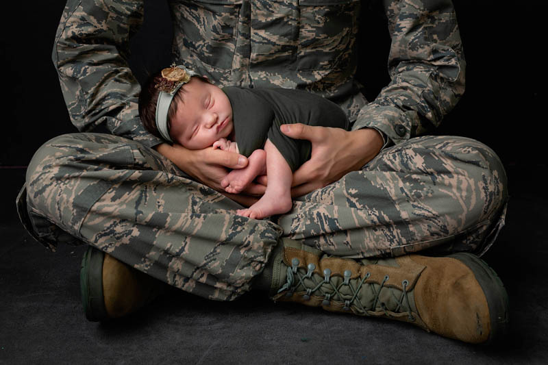 Vaeda Newborn | Army Baby