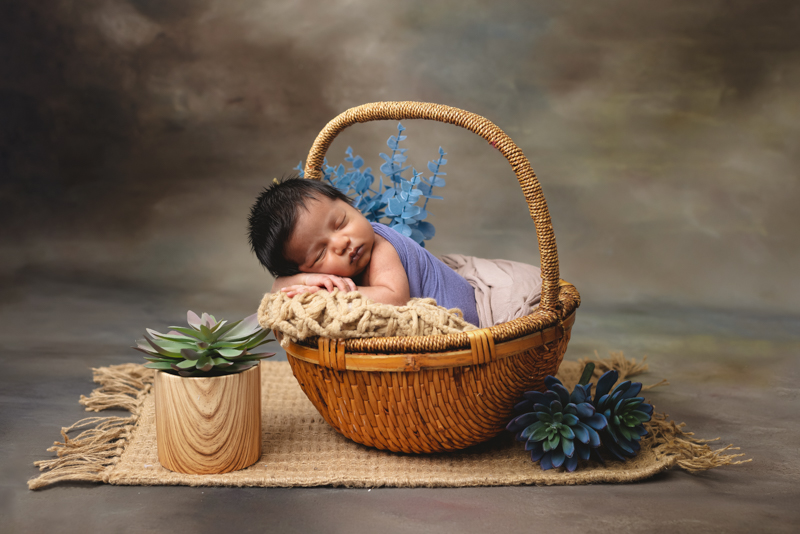 Baby Boy | Blues and baskets